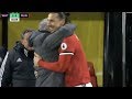 Jose Mourinho hugs Zlatan Ibrahimovic as Jesse Lingard teaches Romelu Lukaku how to finish
