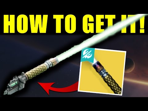 Destiny 2: How to Get The PRAXIC BLADE (Lightsaber)! | Renegades Expansion
