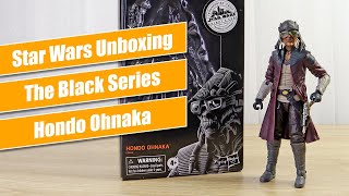 Hondo Ohnaka (Galaxy's Edge) Black Series 6" Figure - Star Wars Unboxing