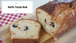 Mutlaka deneyin ! Poğaça ve pizza karıştı nefis tuzlu kek oldu / hamur işleri / Figen Ararat