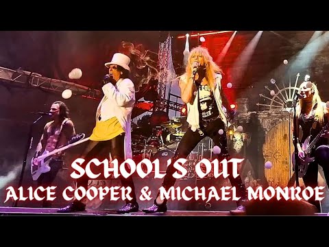 Alice Cooper & Michael Monroe - School’s Out @ Kuopio, Finland 2022