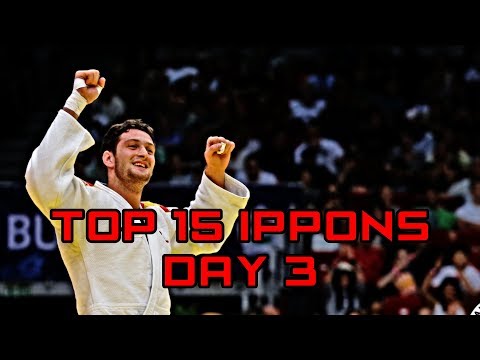 Top 15 ippons in day 3 of Judo Grand Prix Budapest 2019