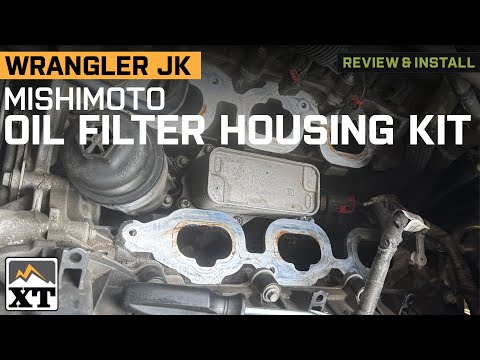 Jeep Wrangler JK Mishimoto Aluminum Oil Filter Housing Kit Review & Install