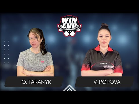 14:00 Olena Taranyk - Valeriia Popova 05.05.2025 WINCUP Women Master. TABLE 1
