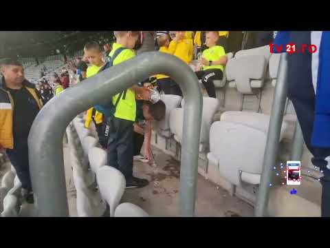 Copii de la FCCT exemplu de urmat la Campionatul European: Nici un ambalaj in urma lor in tribune