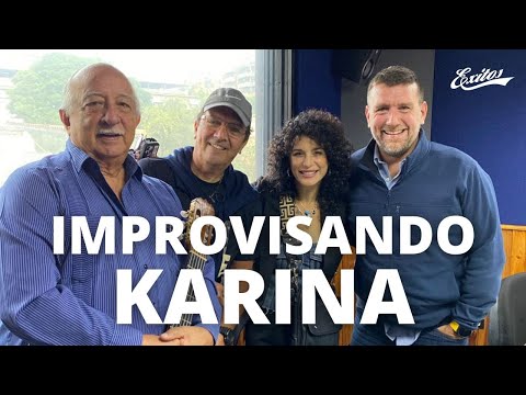Roman Lozinski en Improvisando en vivo con Karina Ft. Eddy Pérez