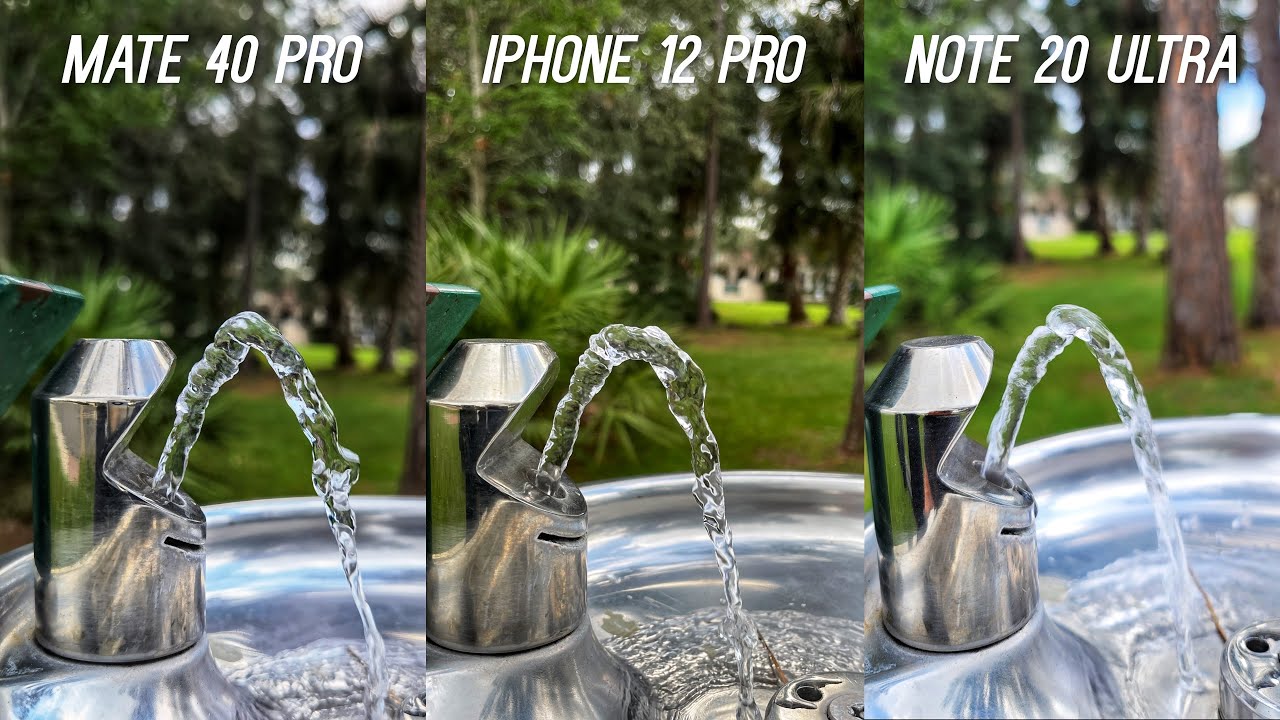 iPhone 12 Pro vs Huawei Mate 40 Pro vs Galaxy Note 20 Ultra Camera Test