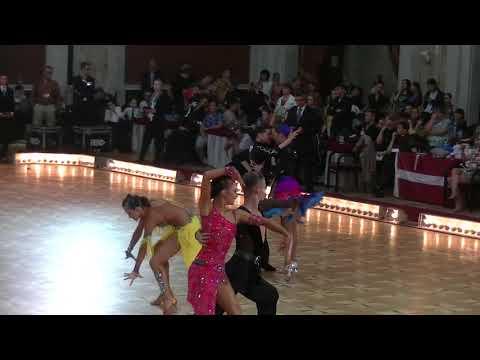 Stanimir Statev - Yelyzaveta Kravetz BUL | WDSF World Championship J2 Ten Dance 1/8 8