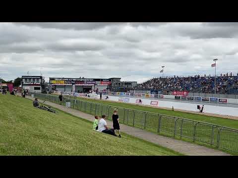 Santa Pod Firestorm Jet Car 1/4 Mile Time July 24