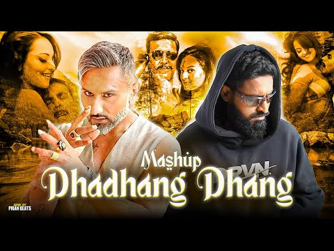 Yo Yo Honey Singh x Emiway Bantai - Dhadhang Dhang Mashup ft. Hanumankind || PMAN BEATS