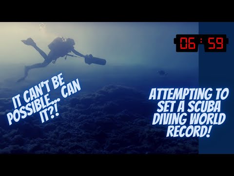 The birth of an idea! To set a scuba diving world record!