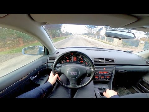 Audi A4 B6 1.8 Turbo After 300000km... 150HP Manual (2004) POV Test Drive & Acceleration 0-100