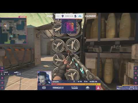 CS:GO Event standin refrezh 1v4 clutch MIBR cs Cloud9 at BLAST Pro Series Lisbon 2018