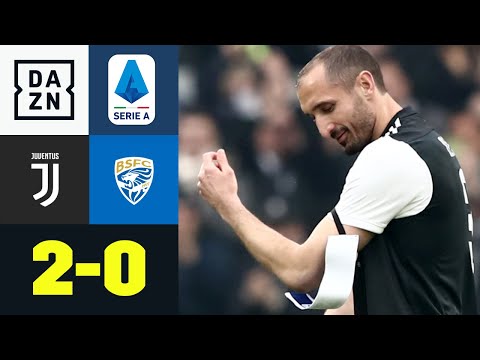 Matuidi mit Hacken-Assist bei Captain-Chiellini-Comeback: Juventus - Brescia 2:0 | Serie A | DAZN