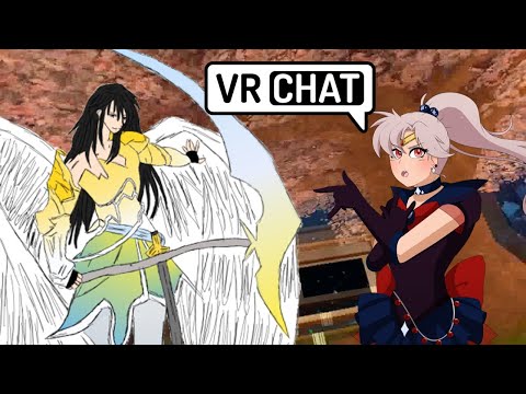 MORE UNRAVELLING...Sailor Peace Speaks with Azrael About Recent Events - VRChat