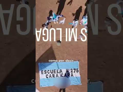Niños de Caracara en el Departamento de Yavi alientan a la Selección