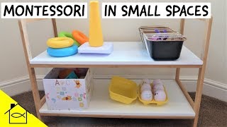 Montessori for Small Spaces | Toddler Playspace in Living Room