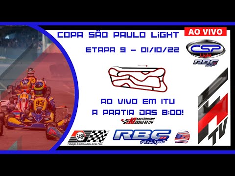 XV COPA SÃO PAULO LIGHT DE KART 2022 - ETAPA 9 - ARENA DE ITU!
