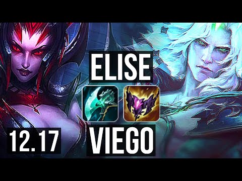 ELISE vs VIEGO (JNG) | 11/1/8, 72% winrate, Legendary | KR Master | 12.17