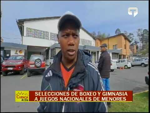 Selecciones de boxeo y gimnasia a juegos nacionales de menores