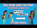 Total Drama Songs But Whenever The Name Is Said The Song Changes