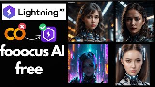 Fooocus on lightning AI | how to use Fooocus on lightning Ai without d