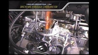 Troubleshooting - backfire through carburetor