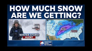 How much snow are we getting today | Iowa Winter Weather Update & Totals