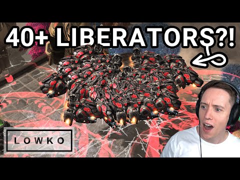 StarCraft 2: TIER 3 RUSH - ByuN's 40+ Liberators vs herO!