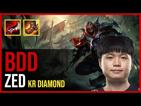 Bdd - ZED vs. SYNDRA Mid | KR Diamond I