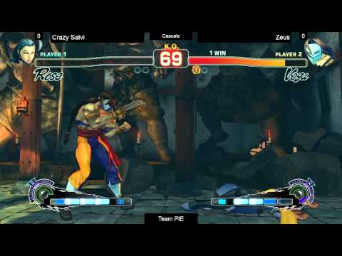 SSF4AE Concept Match: Crazy Salvi (Rose) vs PIE LOUD Zeus (Vega)