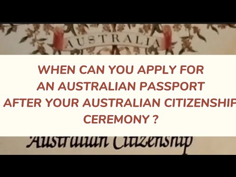 AUSTRALIAN CITIZENSHIP & AUSTRALIAN PASSPORT : 3 WAYS TO BECOME AN AUSTRALIAN CITIZEN