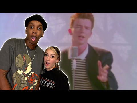 FIRST TIME HEARING Rick Astley - Never Gonna Give You Up (Official Music Video) REACTION | UHH HOW?!