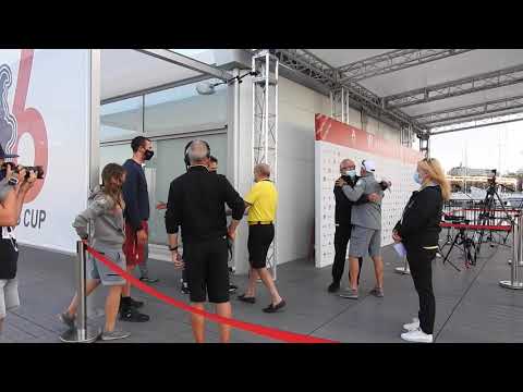 Ben Ainslie confronts Francesco Longanesi Cattani