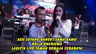 Aku Sayang Banget Sama Kamu - Nella Kharisma cover -  Lagista Live Taman Remaja Surabaya