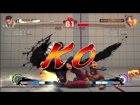 SJDeuces (Dud) vs: GarSEEYA 000 (Deej) - SSF4:AE TRUE HD RANKED MATCHES