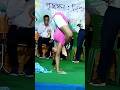 Girl Performing In Yoga Competition Handstandworkout Handbalance Shortvideo