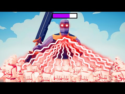 WHO CAN SURVIVE 50x NEON BEAMS? | TABS Totally Accurate Battle Simulator