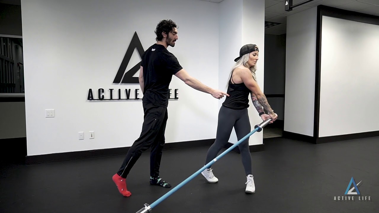 Barbell Landmine Twist