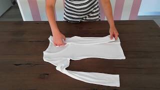 Armadio perfetto: Piegare le magliette con il metodo KONMARI