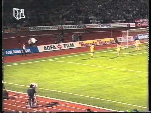 1.FC Nürnberg - MSV Duisburg Bundesliga 91-92