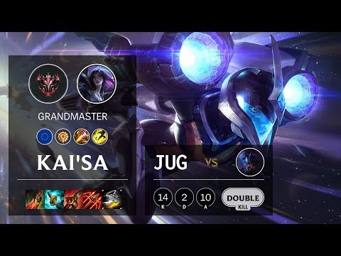 Kai'Sa Jungle vs Rek'Sai - EUW Grandmaster Patch 10.11