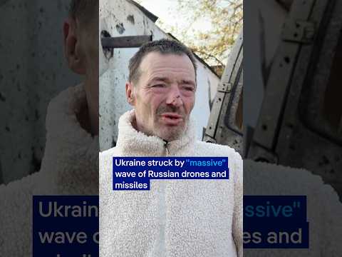Ukraine struck by 'massive' wave of Russian drones and missiles | DW News