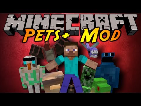 Minecraft Mod Showcase : PETS+