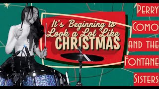 Perry Como ∞ It's Beginning to Look a Lot Like Christmas ∞ Drum Cover by Simone Lockhart