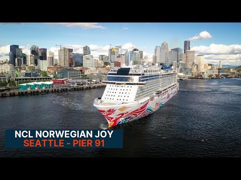 Norwegian Joy Cruise Ship - Alaska Cruise - Pier 66 - Seattle