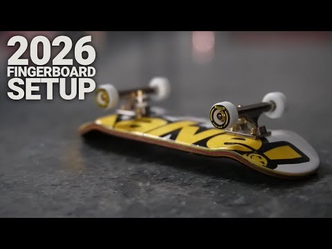 My Brand New 2026 Fingerboard Setup!