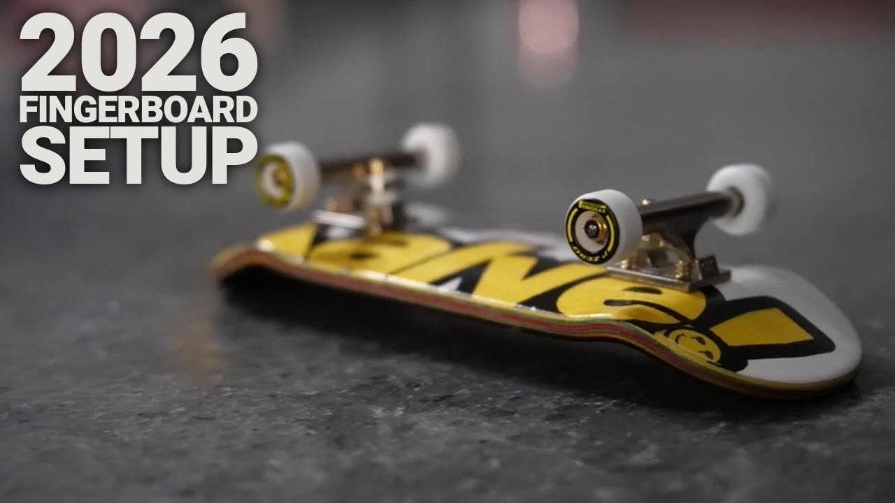 My Brand New 2026 Fingerboard Setup!