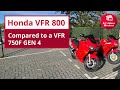 Honda VFR 800 Better Than The VFR 750? First Time Riding The VFR 800!