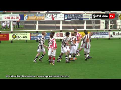 Silvolde B1 - Rijnland B1  28-4-2012